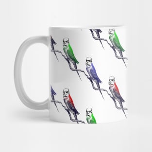 Budgie Brigade Mug